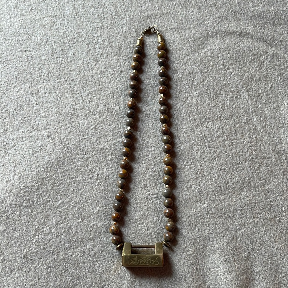 Antique Beaded Necklace